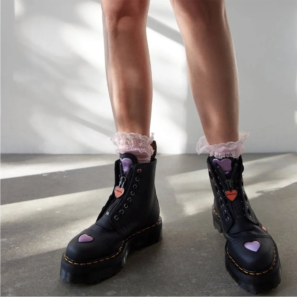 Dr Martens Sinclair Heart Platform Boot